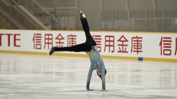 吉岡希のショートの見どころは側転(東日本選手権)