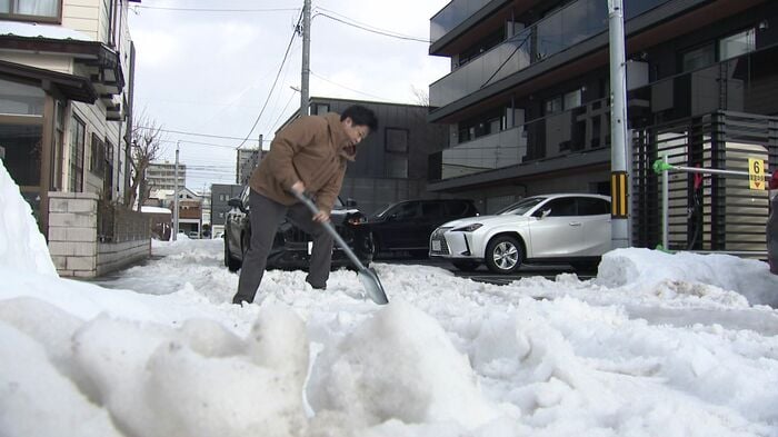 生活道路はザクザク路面に