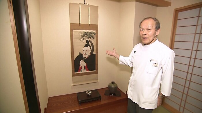 万司が手掛けた天神画
