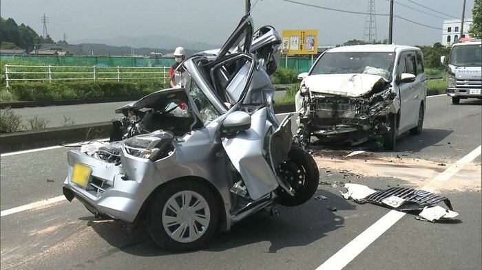 てんかん患者の車に追突され男性死亡(2023年7月)