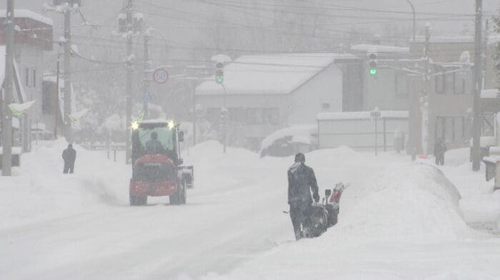道内で最も雪が降った夕張市