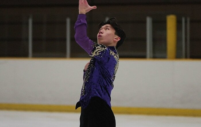 「今できる最大の演技」を披露した朝賀俊太朗（西日本選手権・フリー）