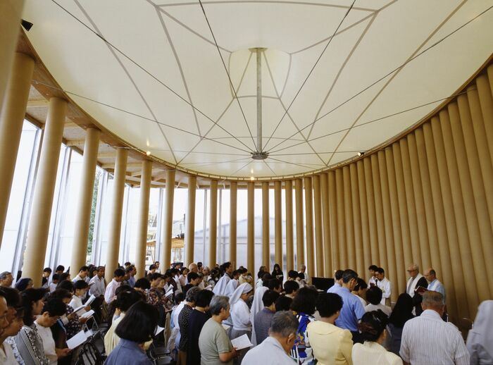 Paper Church Kobe Hiroyuki Hirai