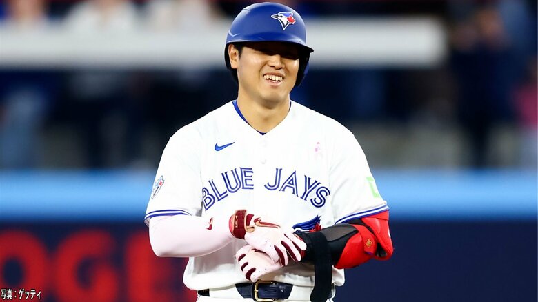 「母の日」大谷翔平ノーヒットの一方、岡本和真が絶好調　先制タイムリー二塁打で9戦連続ヒット　“和真”にちなんだスタグル“カザディーヤ”も登場｜FNNプライムオンライン
