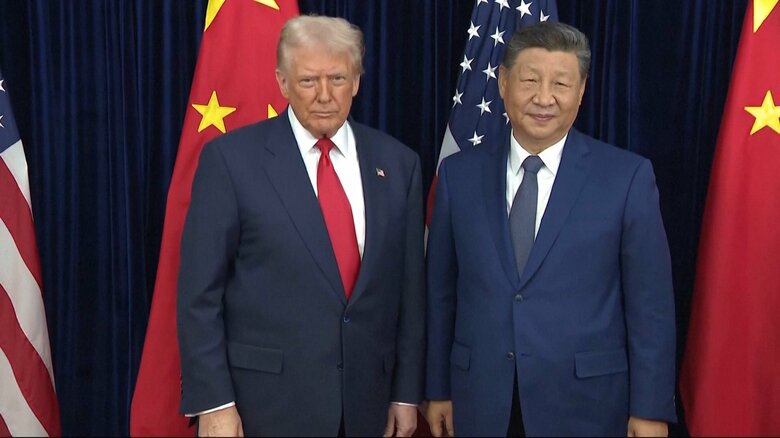 アメリカと中国が互いに制裁や報復措置の停止を最長1年間延長か　4月予定のトランプ大統領と習近平国家主席の首脳会談で｜FNNプライムオンライン