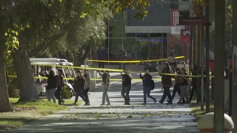 大学キャンパス内で銃撃事件　3人死亡・1人重体　容疑者は別の大学の67歳教授の男　米・ネバダ州｜FNNプライムオンライン