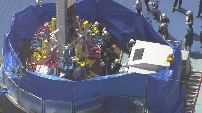 東京ドームシティ24歳女性作業員死亡事故　遊具制御のコントロールパネルは操作されず　警視庁が原因調査｜FNNプライムオンライン