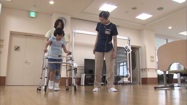 リハビリに取り組む