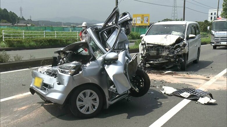 てんかん患者の車に追突され男性死亡（2023年7月）