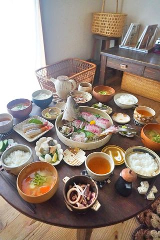 魚をさばいて作った料理（提供：ゆうこさん）