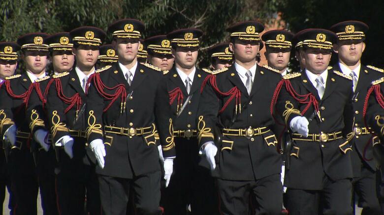 儀礼服を着用した「儀仗隊」