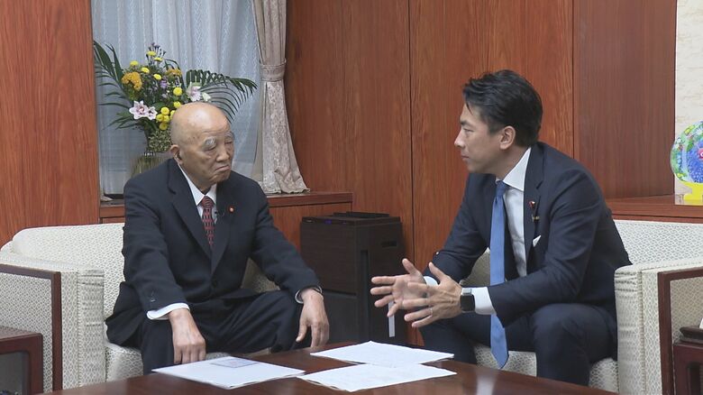 小泉農水相「コメの政策は重要な転換点」堀組合長「転換点を誤らないようにして」