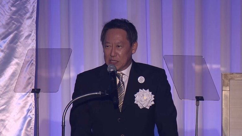 日本水泳連盟・鈴木大地会長