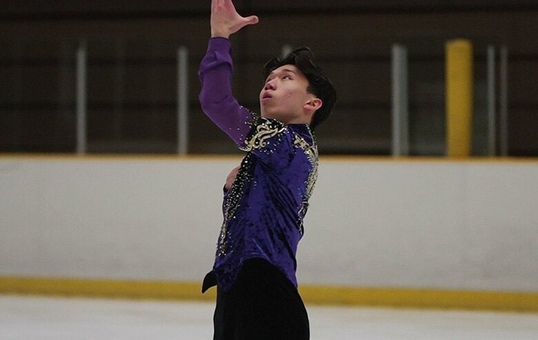 「今できる最大の演技」を披露した朝賀俊太朗（西日本選手権・フリー）