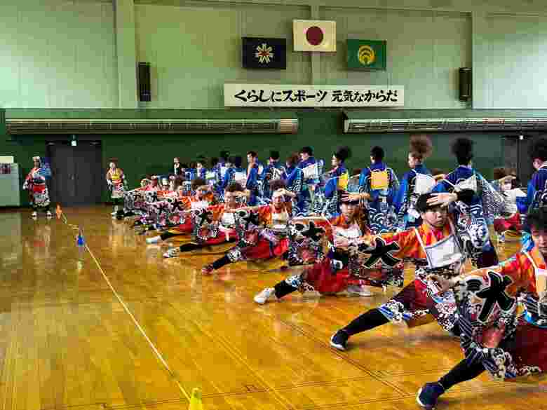 チーム練習の様子