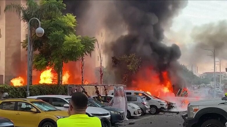 2023年10月 ハマスがイスラエルに仕掛けた奇襲攻撃