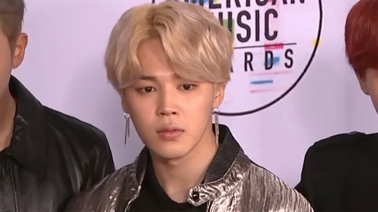 BTSメンバーのJIMINさん