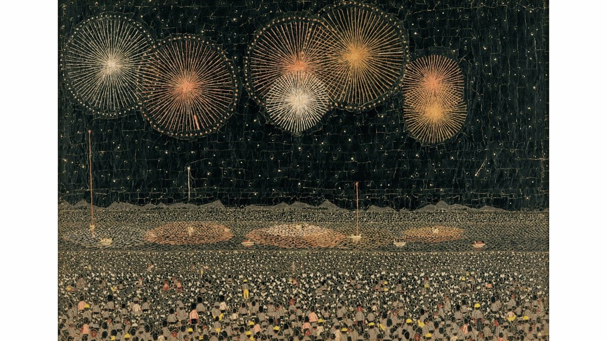 放浪の画家・日本の天才、ゴッホ★山下　清　画家作　肉筆原画 日本のゴッホ」天才画家 山下清の貼絵の世界…現代人の心をつかんで離さ