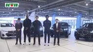 長崎ヴェルカの選手をサポート　カーディーラーが高級車を貸し出し