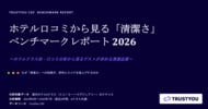 TrustYou、国内ホテルの口コミ約317万件を分析した「清潔さ」ベンチマークレポート2026を公開