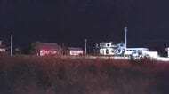 ガレージの一部も燃える…愛知県西尾市で住宅が全焼する火事 住人の夫婦2人がケガ 同居する息子は外出中で無事