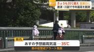 猛暑日続く　唐津と川副で今年最高　水分・塩分補給で熱中症対策を【佐賀県】