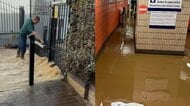 645km離れた2都市で冠水　イギリス・ロンドンで50人と犬3匹救助　グラスゴーでは地下鉄駅が利用不能に　原因は水道管破裂