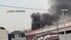 首都高・横羽線下りで車炎上　中央分離帯に衝突　空港西ICから大師IC…