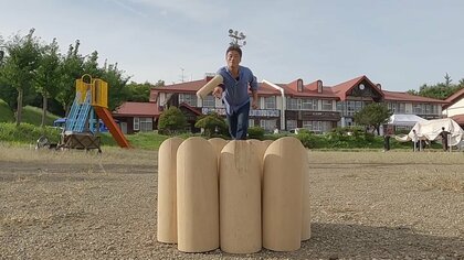 注目のスポーツ「モルック」 岩手県内初の全国大会が開催　“世代を超えて楽しめる魅力”をアナウンサーが体験