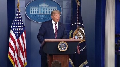 【速報】トランプ大統領が演説「合法的な票を数えれば、私は楽勝だ」投票の不正を主張