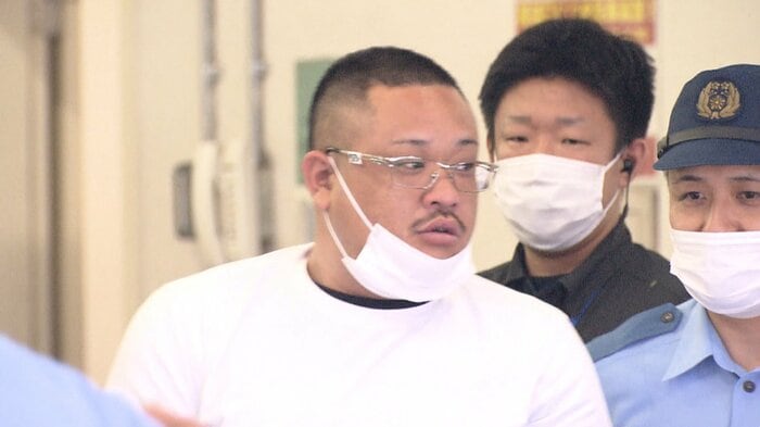 逮捕された「たー坊」こと三枝丈人容疑者(36)(17日 新宿署)