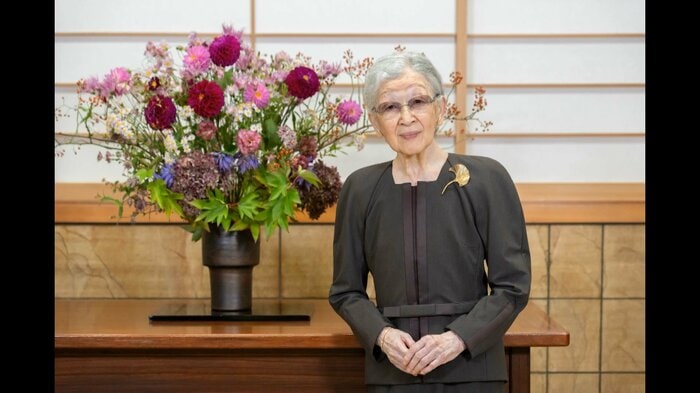 午後に少し熱が上がる症状は今も続いているという 提供 宮内庁