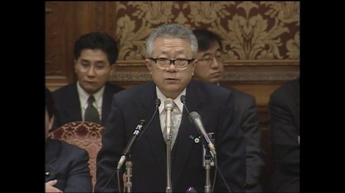 2000年3月7日参議院予算委員会 埼玉県警の対応を追及され答弁する警察庁長官(当時)