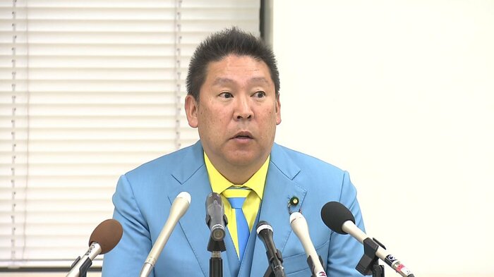 NHK党・立花党首
