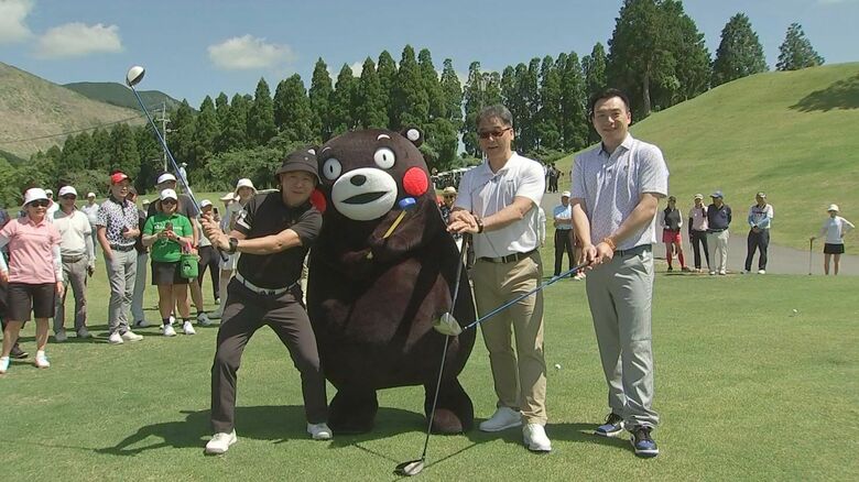 台湾の航空会社・スターラックス航空が熊本県でゴルフ大会開会開催　熊本-台北線の搭乗率85％と好調で増便検討｜FNNプライムオンライン