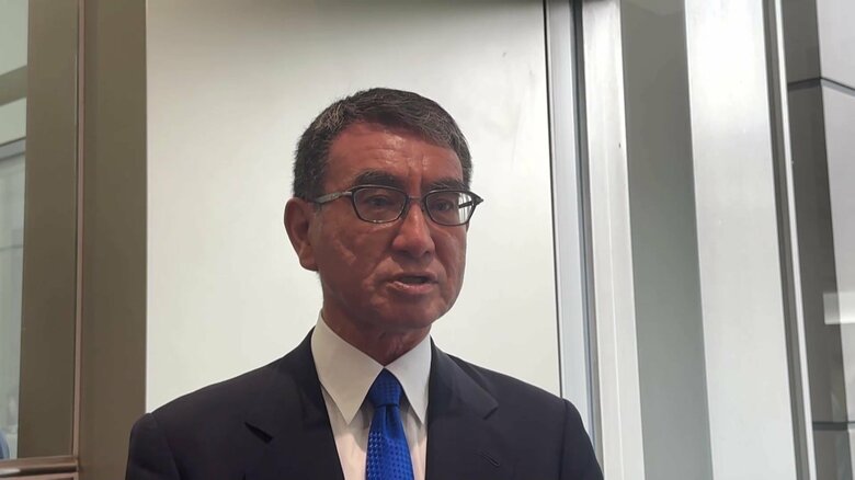 河野氏「18歳まで引き下げたらいいのでは」国政選挙などに立候補できる年齢に言及　もし総理になった場合…閣僚・党三役に派閥離脱求める｜FNNプライムオンライン
