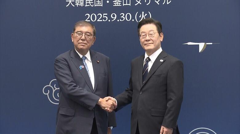 石破首相が韓国・釜山で首脳会談「外交の締めくくり。意義深さをしみじみと」李在明大統領に「毎回シャトル外交の成果出るよう努力したい」｜FNNプライムオンライン
