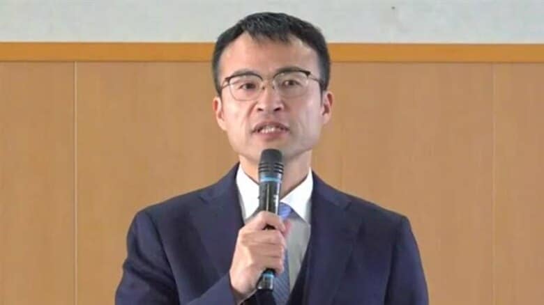 坂井市長選に前副市長の斎野秀幸氏が出馬表明　「将来像を示し、選択と集中で市政を立て直す」　福井｜FNNプライムオンライン