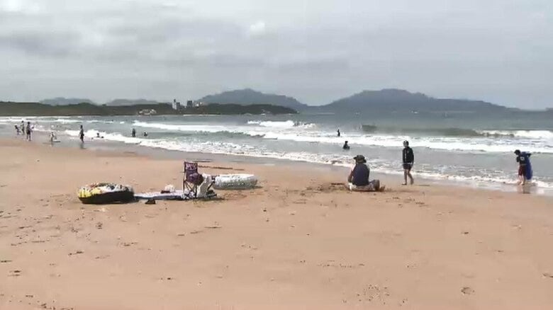 暑すぎて海水浴場の客足まばら　50年続く海の家「全然ダメですね」来季は規模縮小へ　夏の定番レジャーに“異変”　福岡｜FNNプライムオンライン