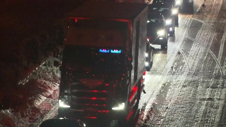 【首都圏交通情報】JR宇都宮線・湘南新宿ラインが架線断線で運転見合わせ　東名・新東名・圏央道など雪により一部区間で通行止め｜FNNプライムオンライン