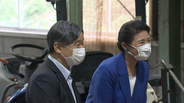 両陛下「紅はるか」生産・加工企業をご視察　「焼き芋にしたら美味しいですよね」若手社員にお声がけ｜FNNプライムオンライン