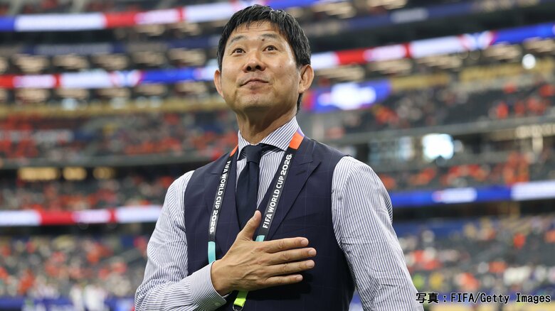 森保監督がオランダへ異例の感謝の言葉「オランダの指導者が日本のレベルアップに貢献」　“恩師”ハンス・オフト元監督の紹介も｜FNNプライムオンライン