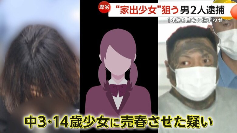 「お金を稼ぐためにさせた」14歳家出少女に売春強要か…三ノ輪勝容疑者（33）・伏見千尋容疑者（32）逮捕　“パパ活”客をSNSで探し自宅に住まわせる｜FNNプライムオンライン