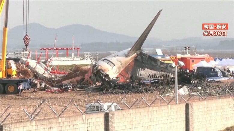 【韓国旅客機事故】“鳥の巨大な群れ”に衝突か  手動で出せる車輪出ず…衝突した壁はコンクリート　元JAL機長語る「論外、信じられない設計」｜FNNプライムオンライン
