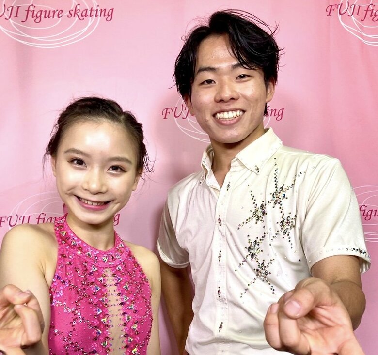 村上遥奈・森口澄士
