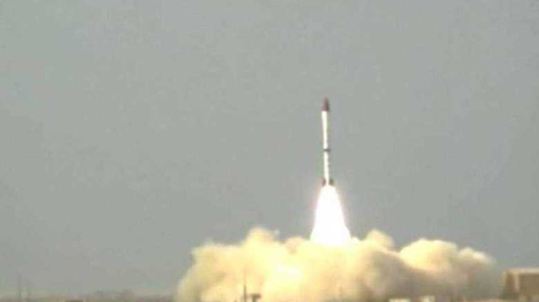 パキスタン軍が弾道ミサイル発射実験に成功