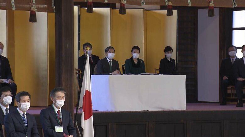 皇宮警察の武道大会を観戦された　12月13日