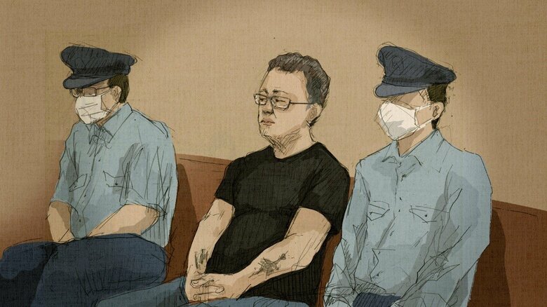 法廷に現れた小野勇被告