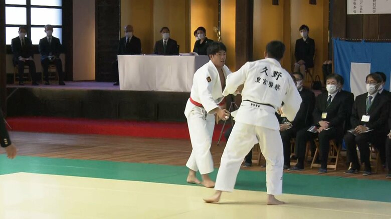 柔道も観戦された　12月13日