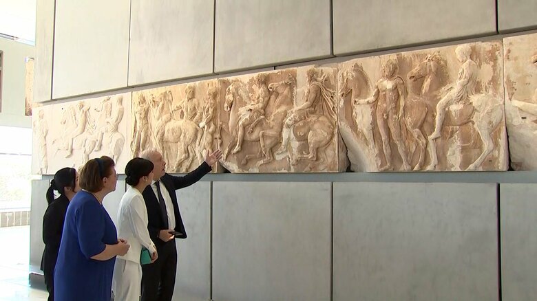 アクロポリス博物館を視察　5月27日